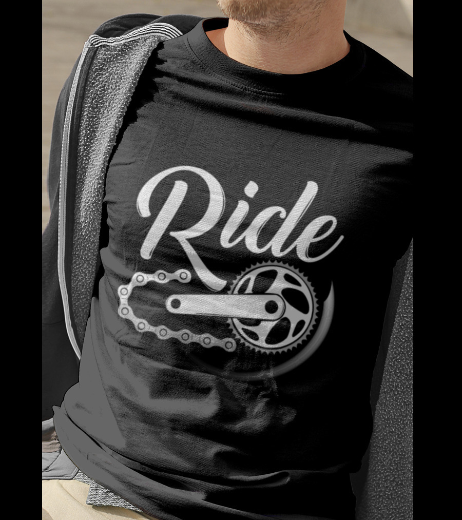 Ride Bicycle Sport Riding Bike Girls Bike T-Shirt