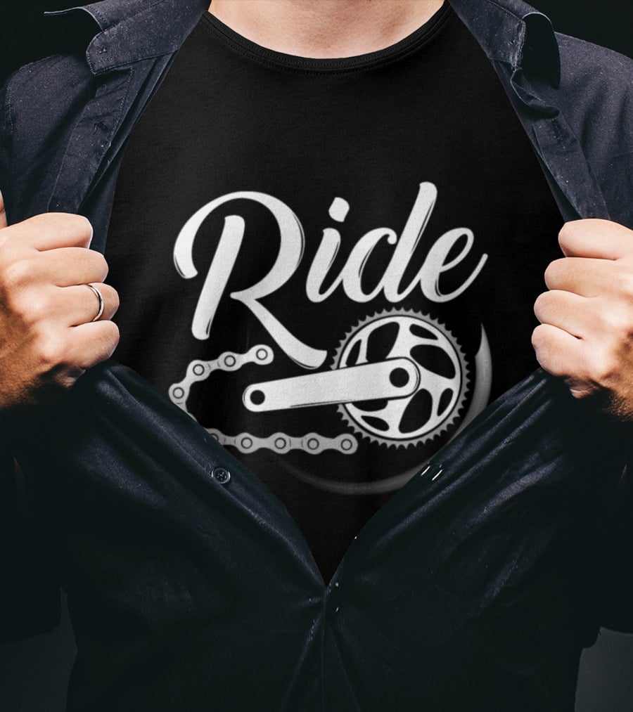 Ride Bicycle Sport Riding Bike Girls Bike T-Shirt