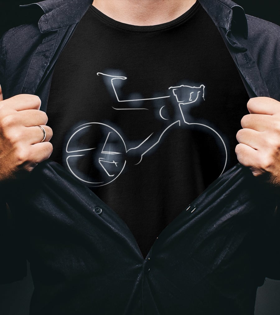 Bike Light Mix ODZ Neon Outline T-Shirt