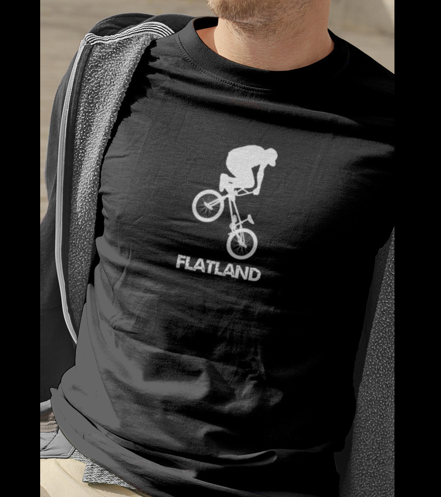 Flatland BMX Tricks Bicycle Sport T-Shirt