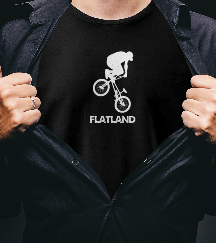 Flatland BMX Tricks Bicycle Sport T-Shirt