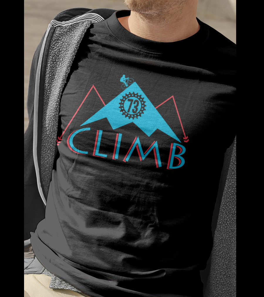 CLIMB 73 Mountain Biking Adventure T-Shirt