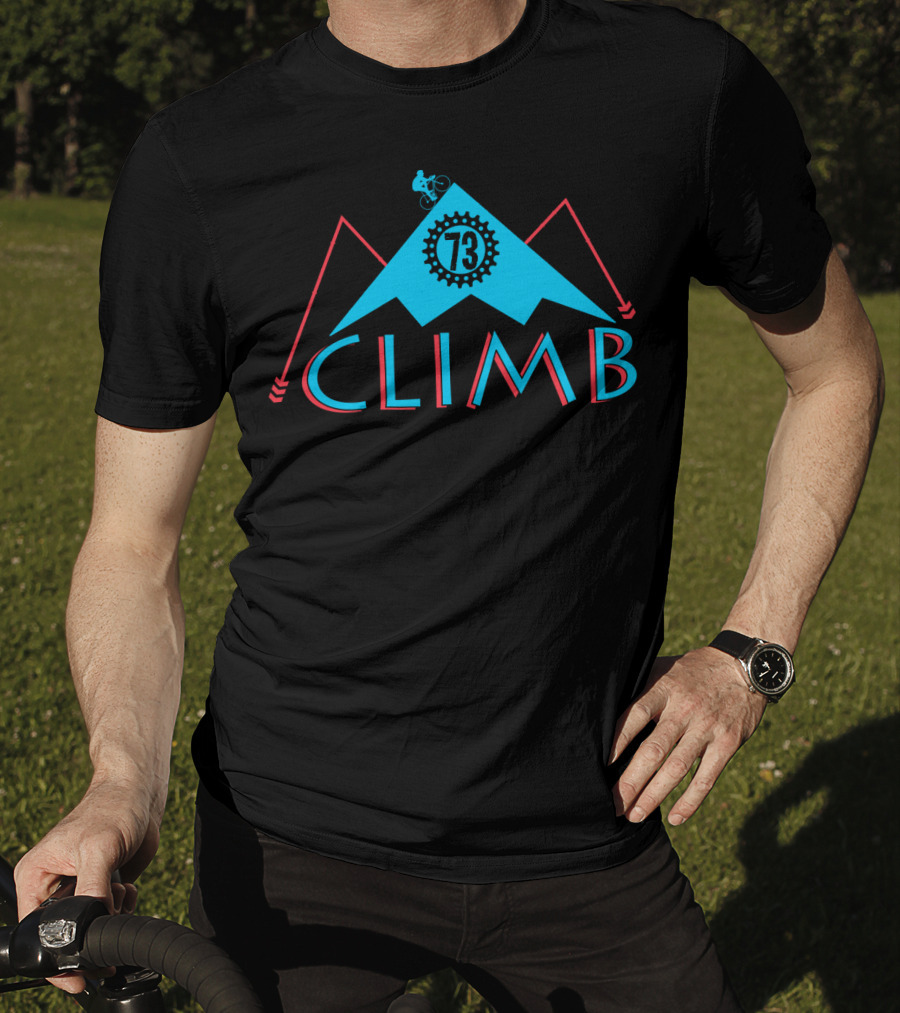 CLIMB 73 Mountain Biking Adventure T-Shirt