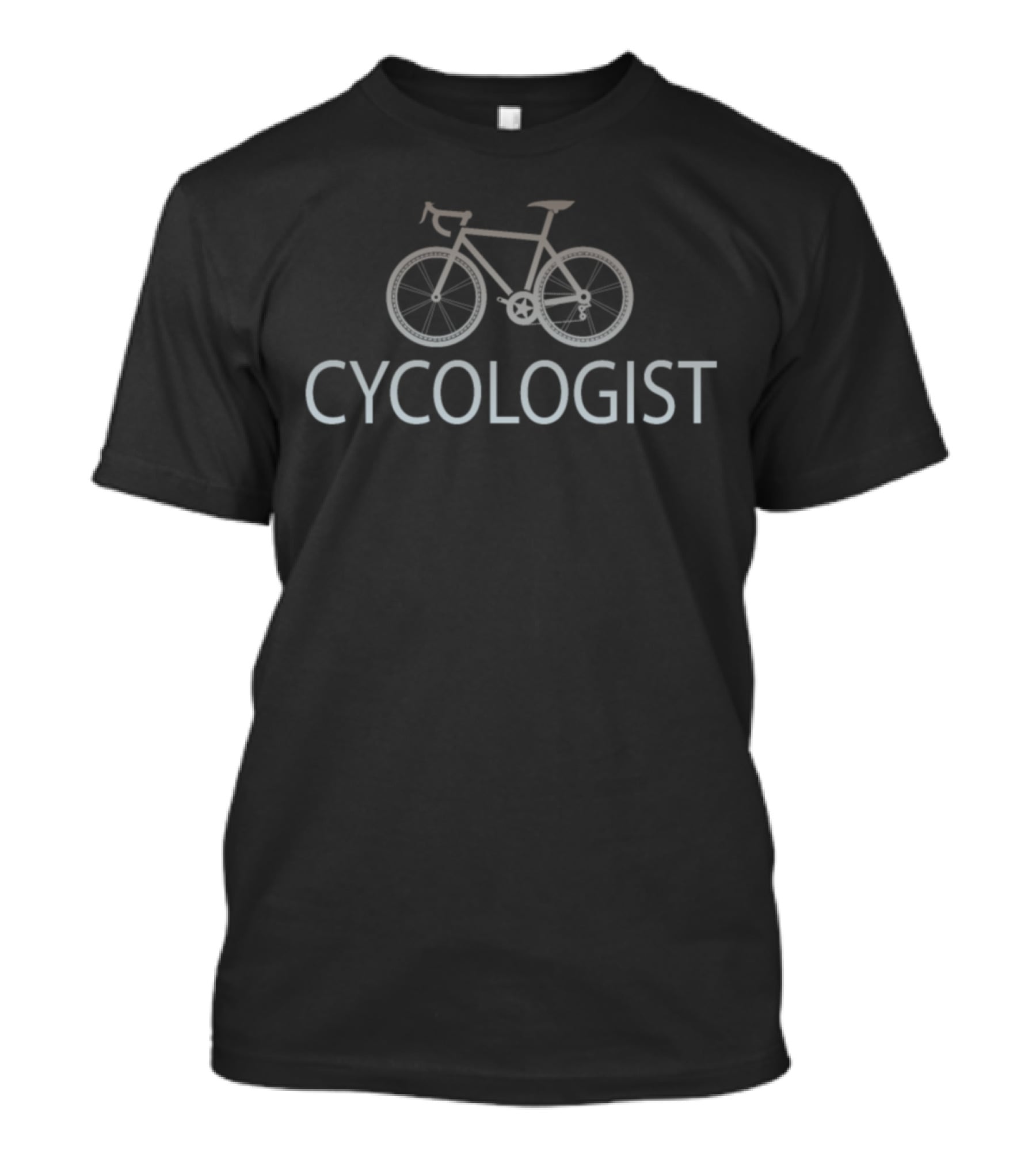 Cycling Passion With Bicycle Graphic Cycologist T-Shirt
