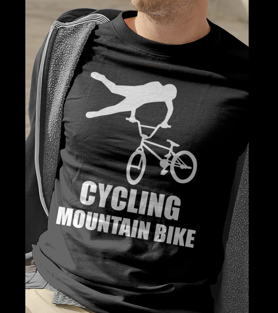 Cycling Mountain Bike Stunt T-Shirt