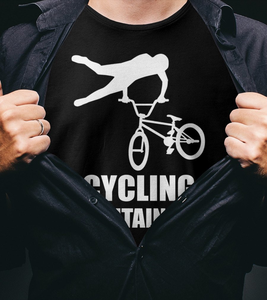 Cycling Mountain Bike Stunt T-Shirt