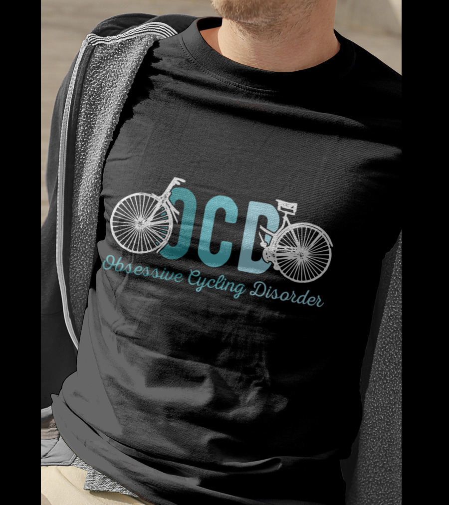 Obsessive Cycling Disorder OCD T-Shirt