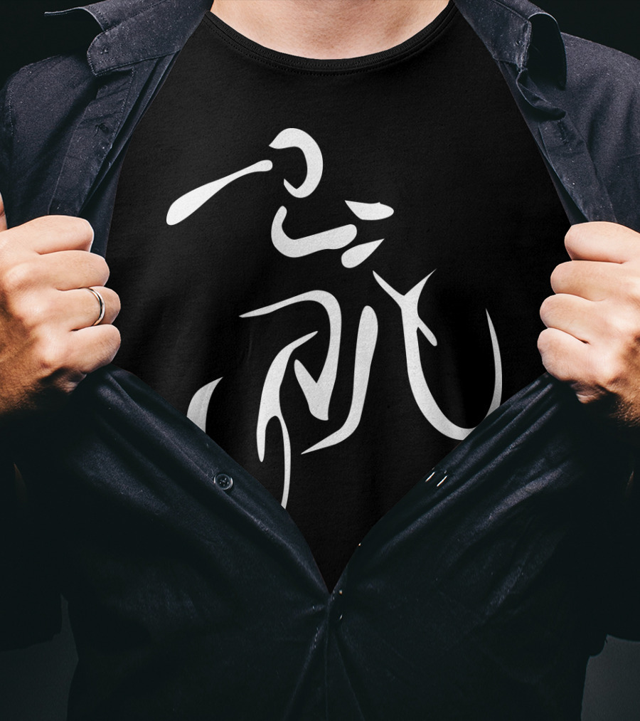 CyclingBikingSpinning Workout Abstract Cyclist T-Shirt