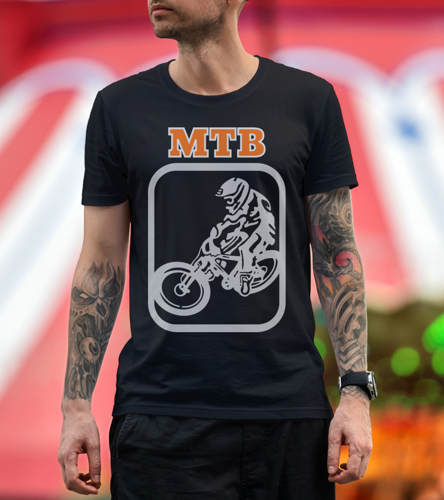 MTB Downhill Mountain Bike Rider T-Shirt