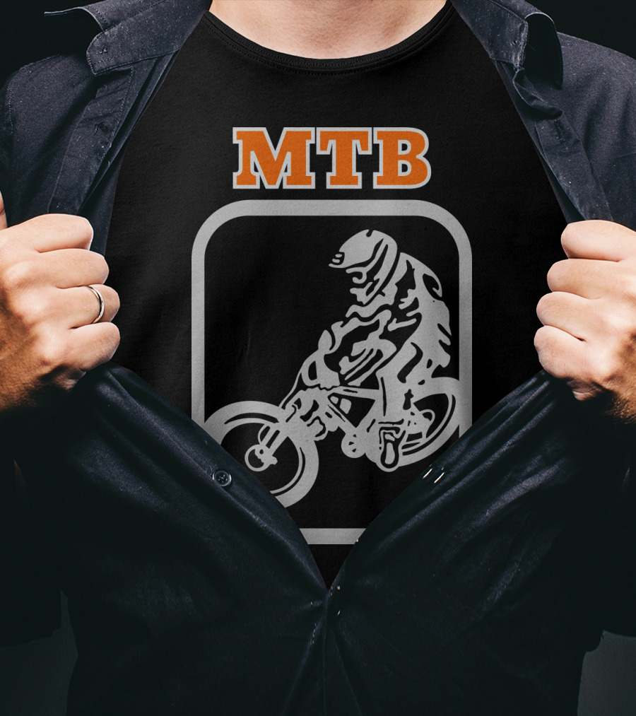 MTB Downhill Mountain Bike Rider T-Shirt