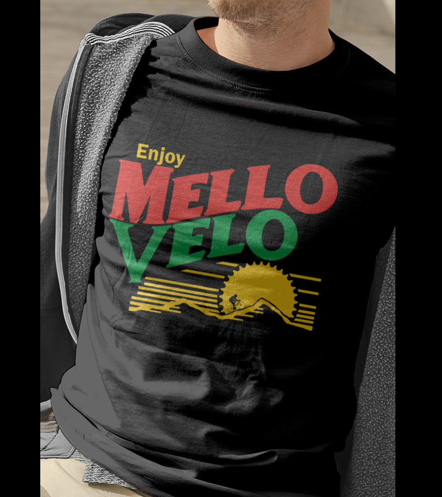 Enjoy Mello Velo Bicycle Adventure T-Shirt