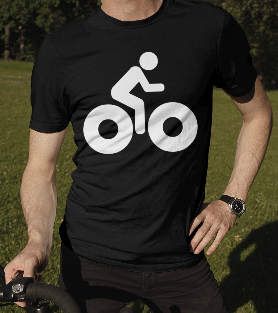 Fat Bike Iconic Cyclist T-Shirt