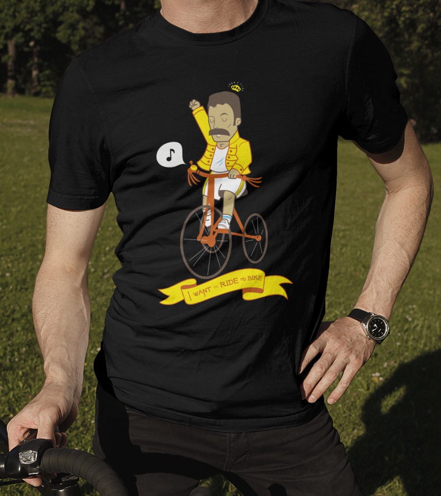 Freddie I Want To Ride My Bike T-Shirt