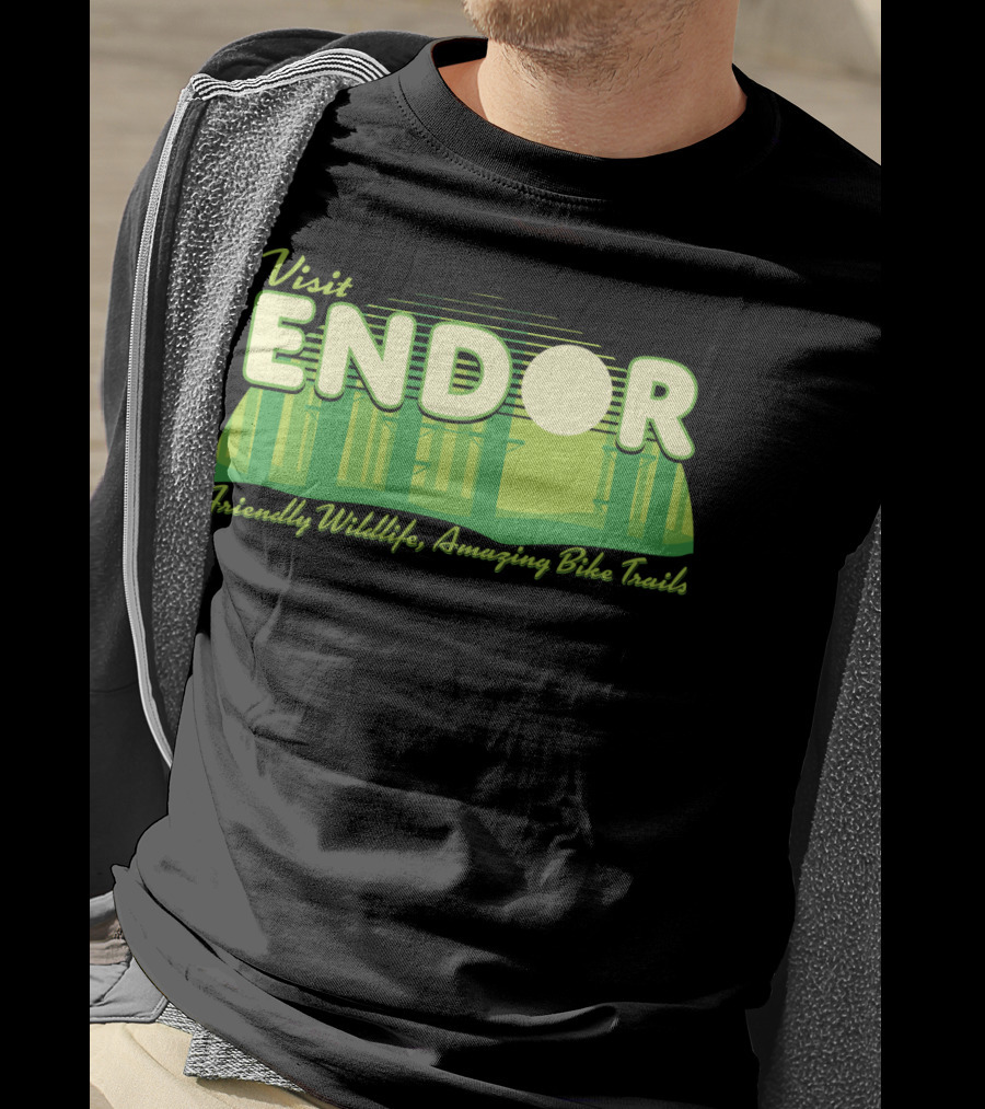 Visit Endor Friendly Wildlife Amazing Bike Trails T-Shirt