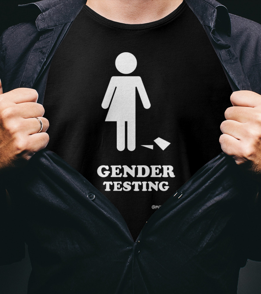 Gender Testing White Mokokoma T-Shirt