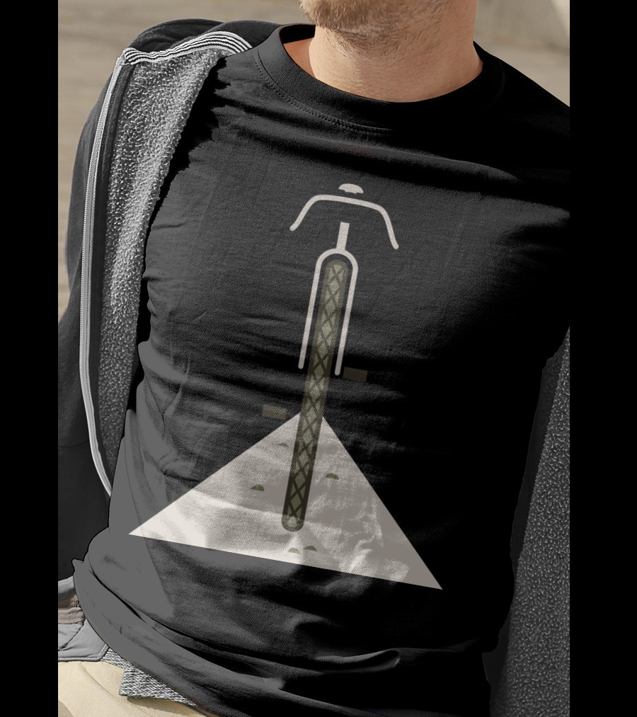 Gravel Grinder Bicycle Path Adventure T-Shirt