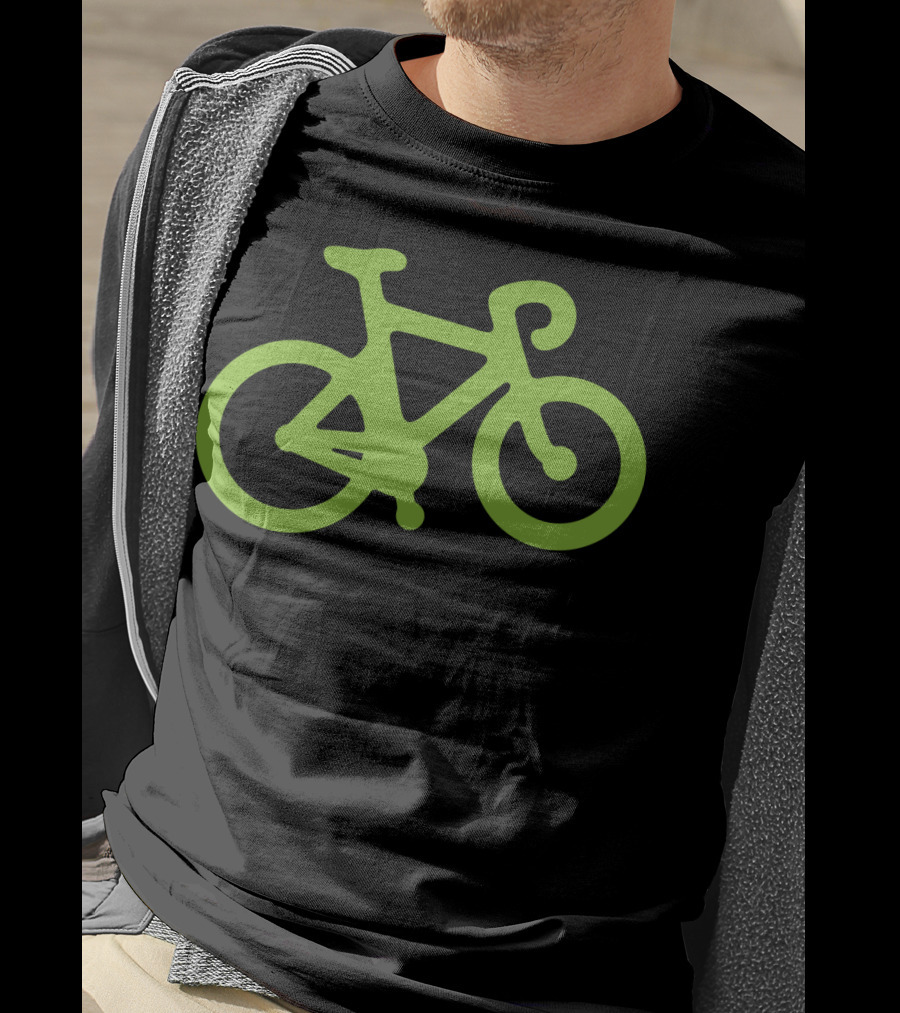 Green Bicycle T-Shirt