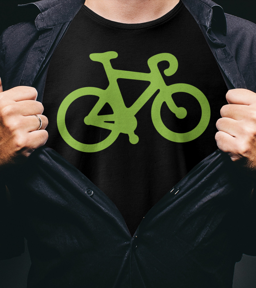 Green Bicycle T-Shirt