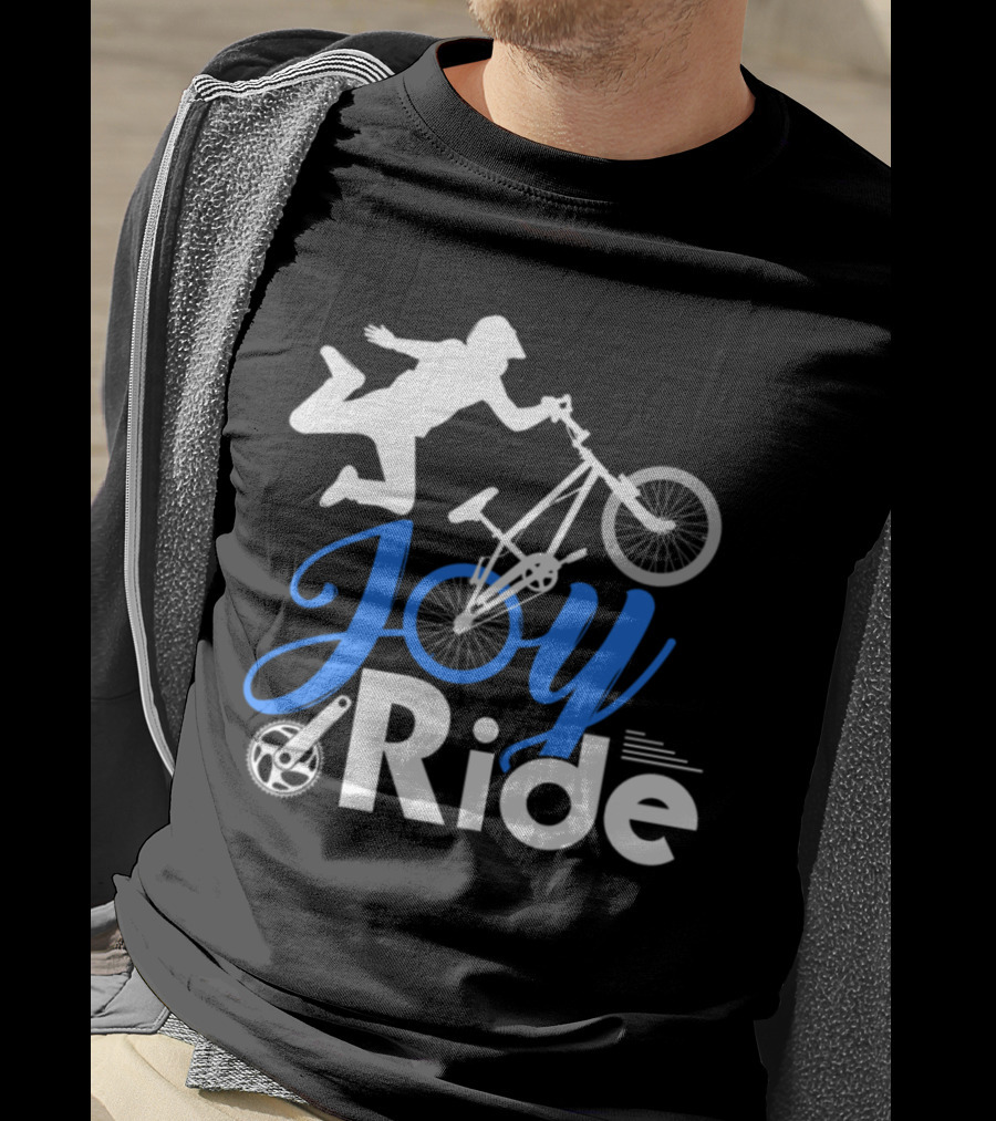 Joy Ride BMX Bicycle Jump Athlete T-Shirt