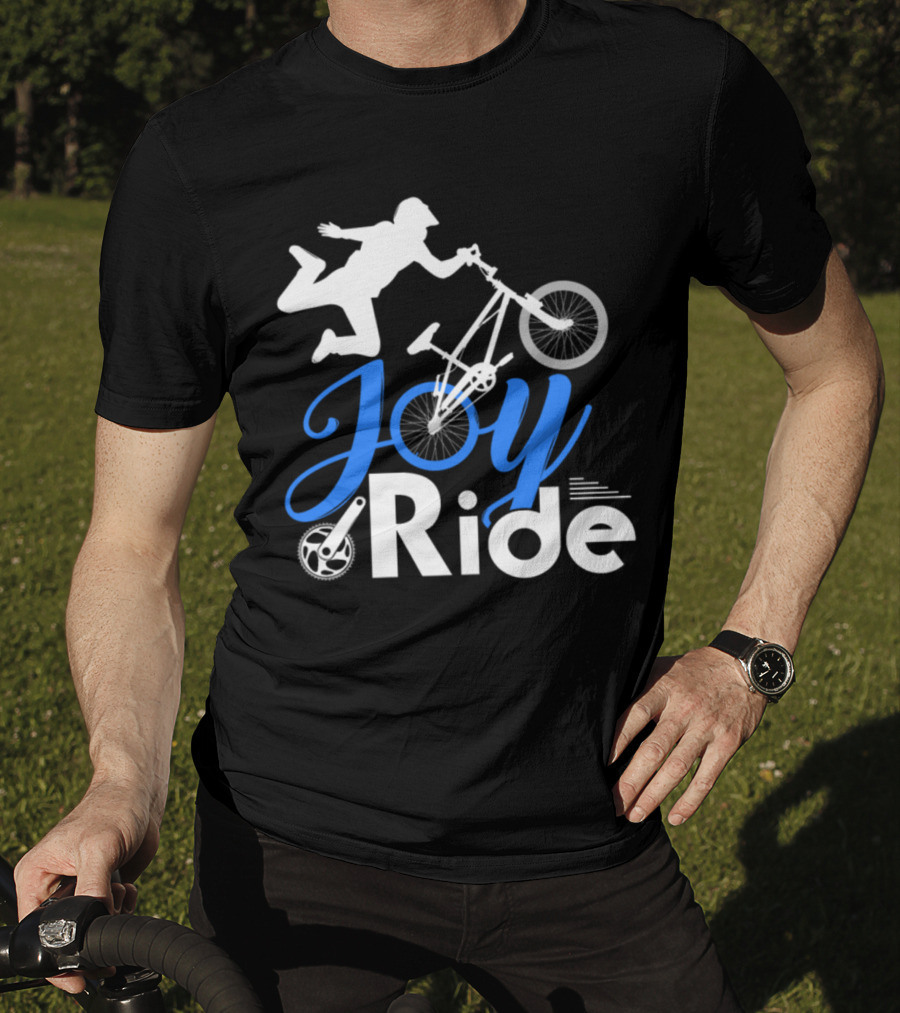 Joy Ride BMX Bicycle Jump Athlete T-Shirt