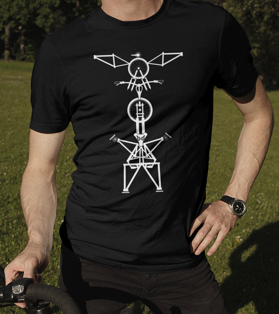 MTB Totem Mountain Bike Parts T-Shirt