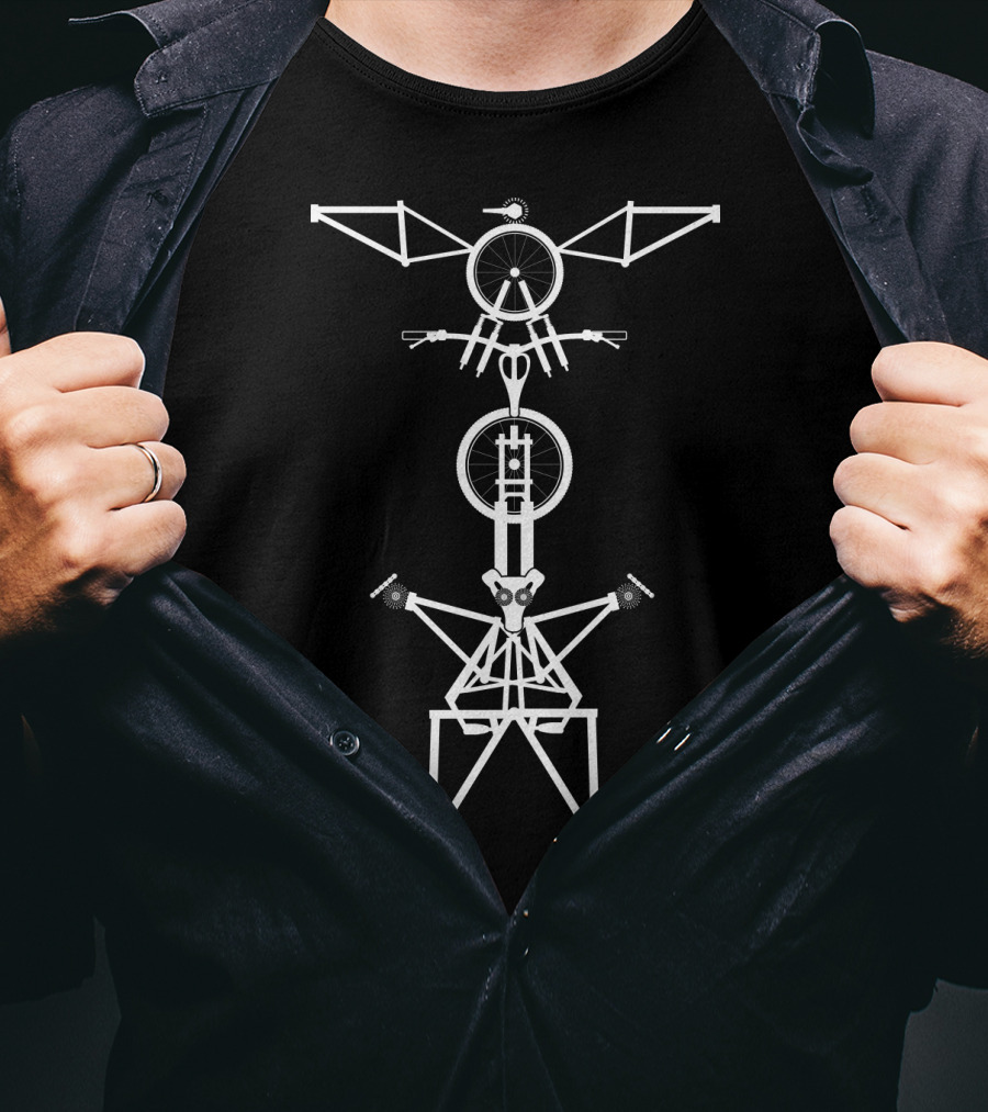 MTB Totem Mountain Bike Parts T-Shirt