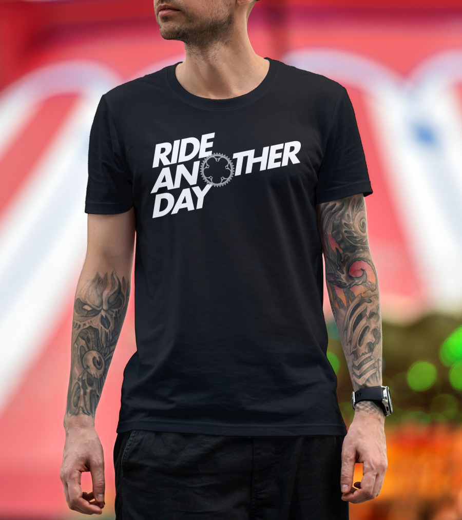 Ride Another Day Chainring Cycling T-Shirt
