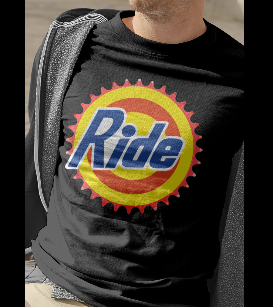 Ride Clean Cycling Gear Bottle Cap T-Shirt