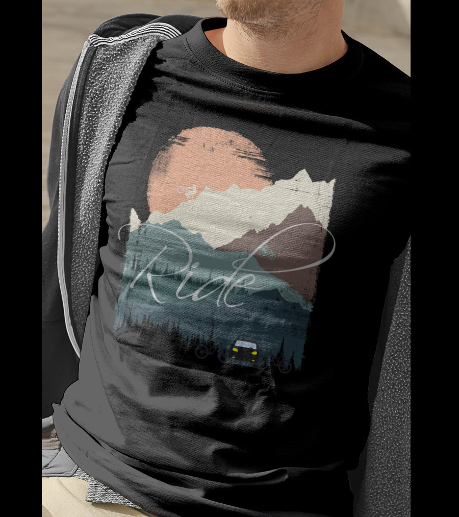 Ride The Mountain Adventure T-Shirt