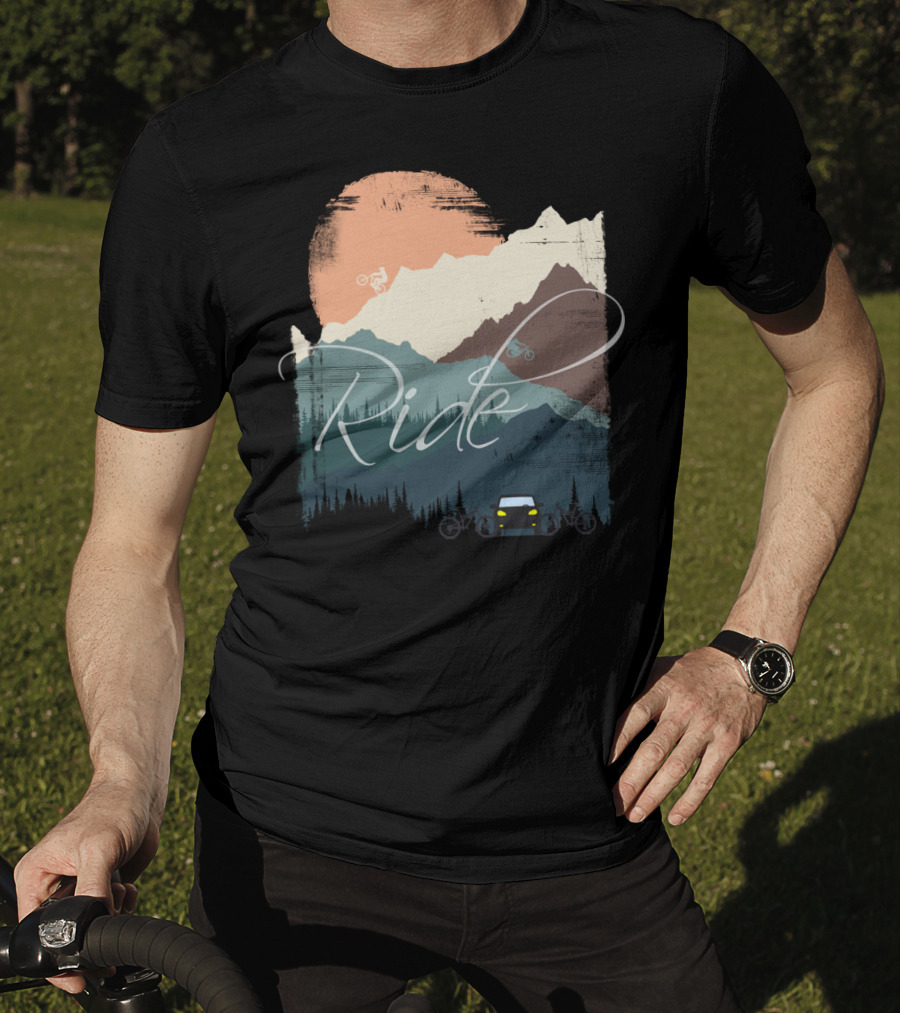 Ride The Mountain Adventure T-Shirt