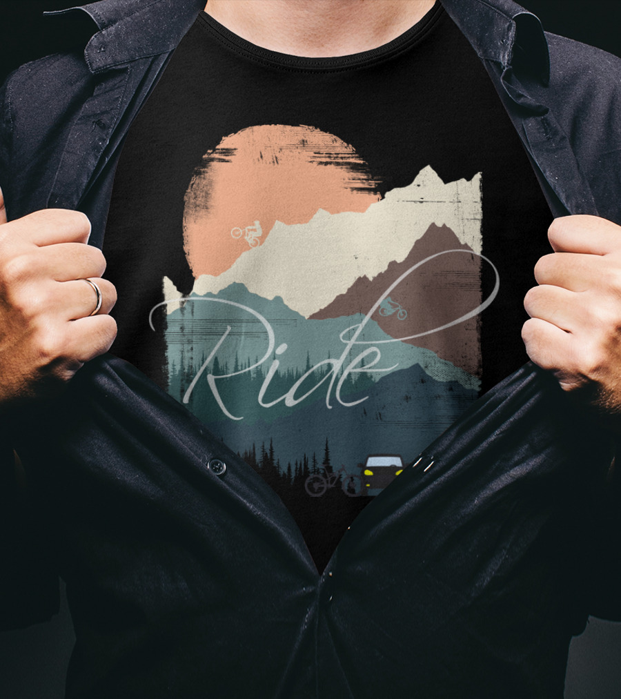 Ride The Mountain Adventure T-Shirt