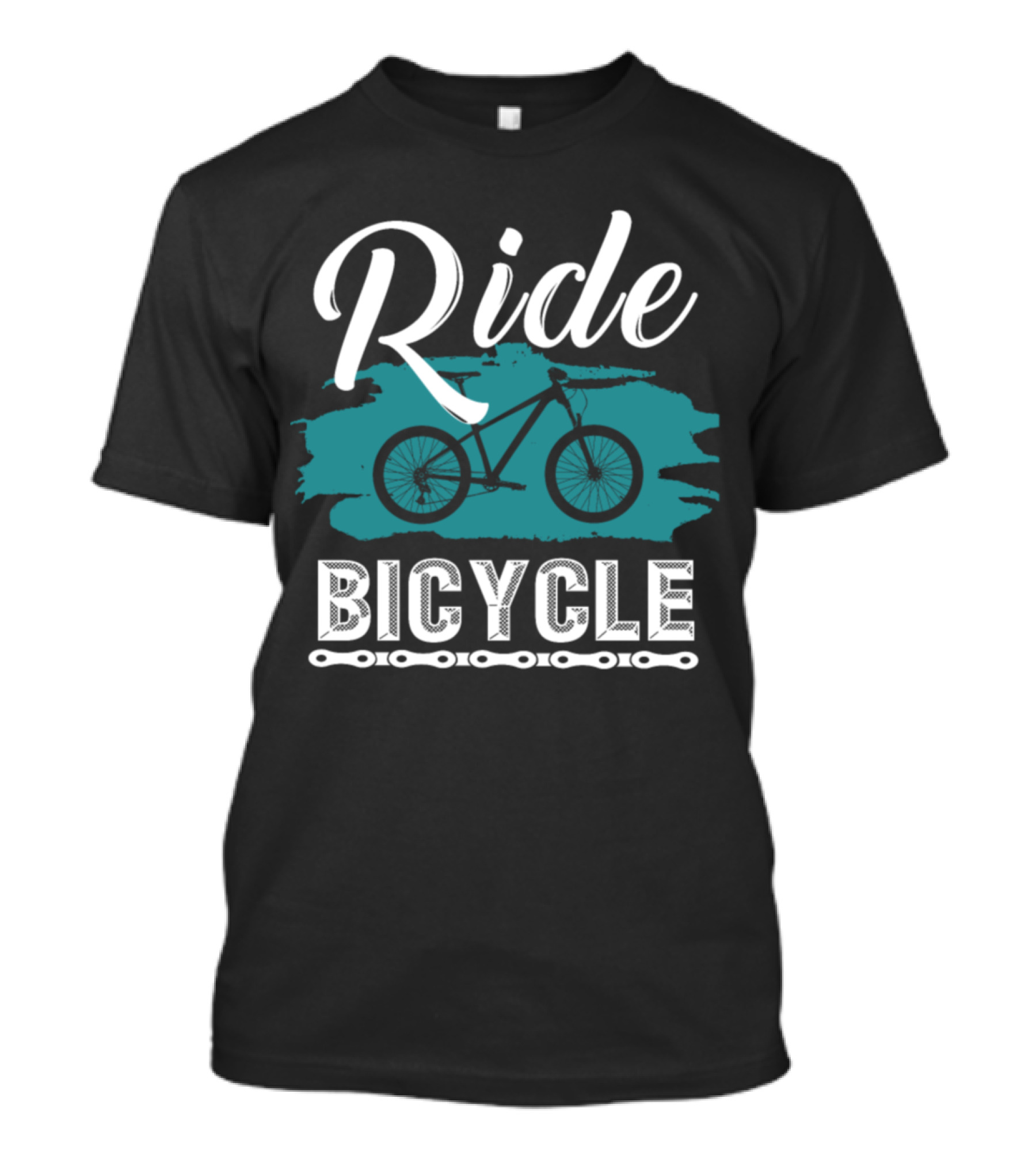 Ride Bicycle Biker Idea T-Shirt