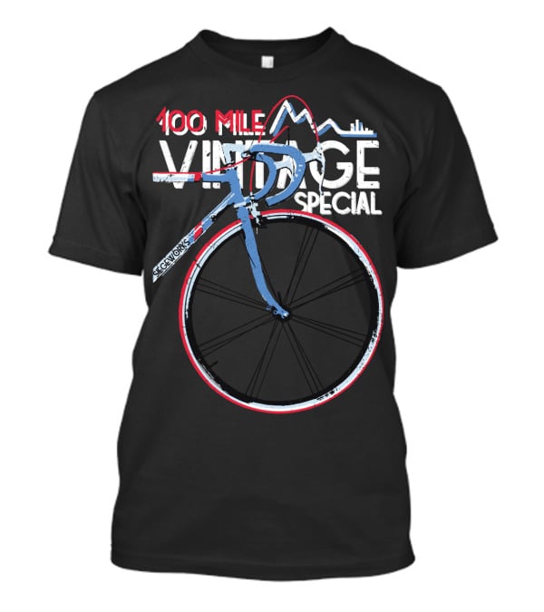 100 Mile Ride Vintage Special Sceneworks T-Shirt
