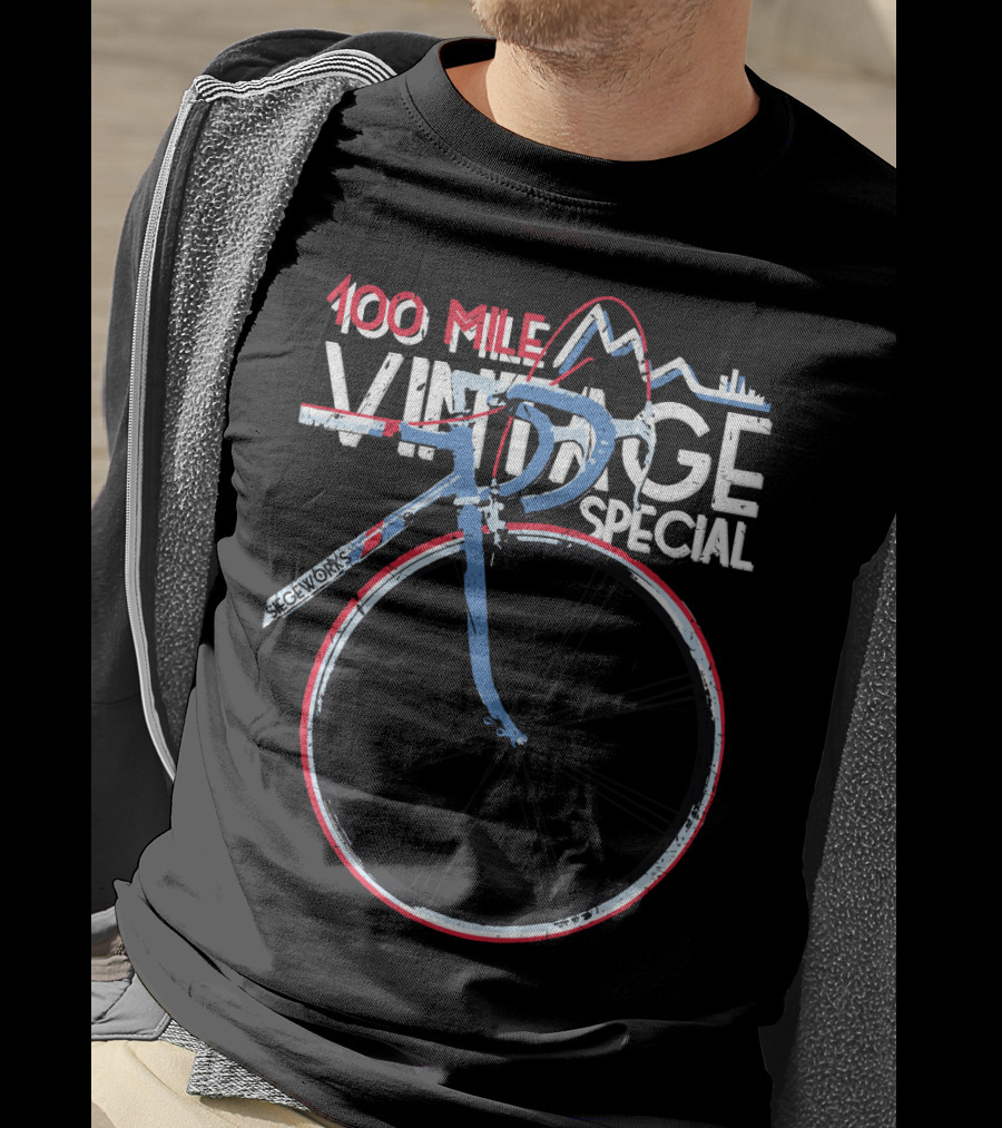 100 Mile Ride Vintage Special Sceneworks T-Shirt