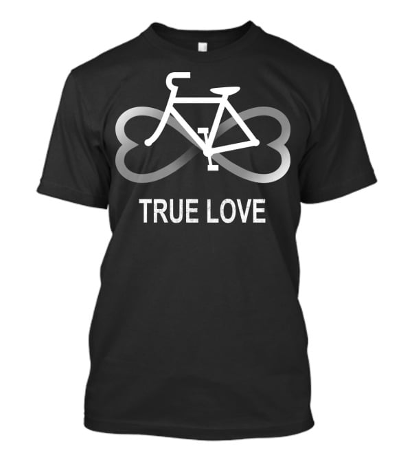 True Love Bike Infinity Hearts T-Shirt