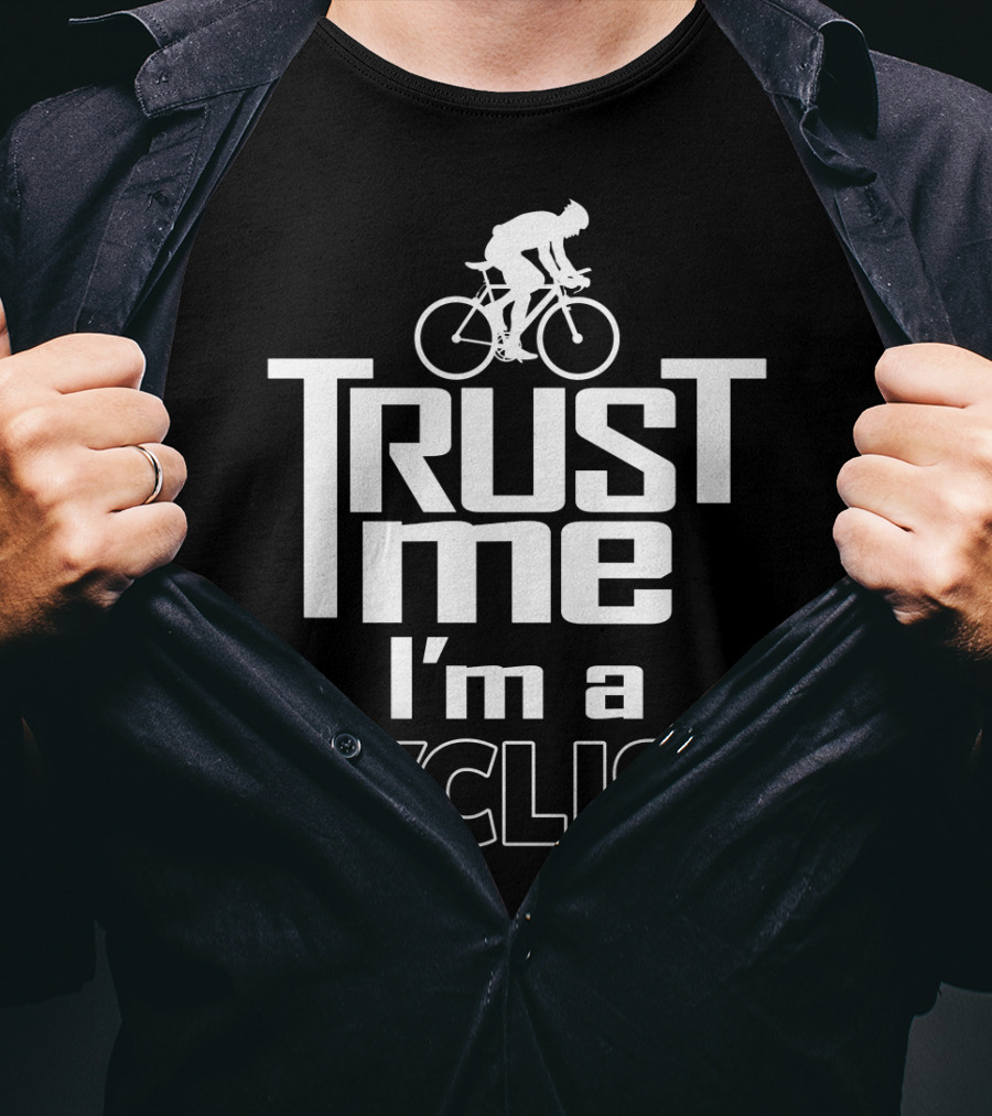 Trust Me I'm A Cyclist Bicycle T-Shirt