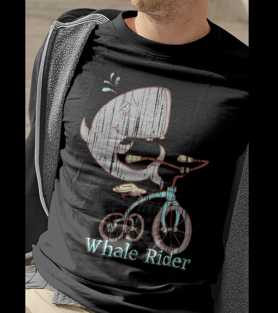 Whale Rider Bicycle Adventure T-Shirt