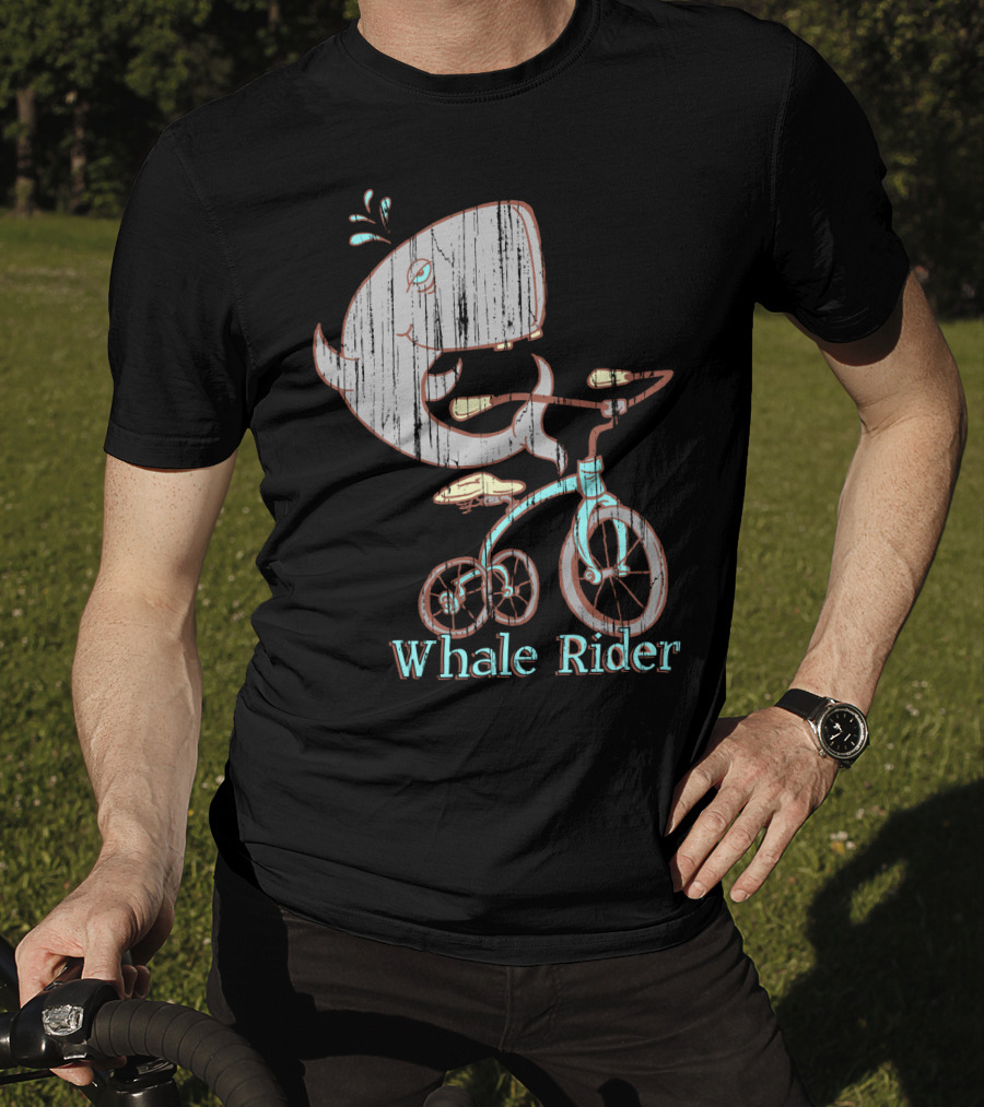 Whale Rider Bicycle Adventure T-Shirt