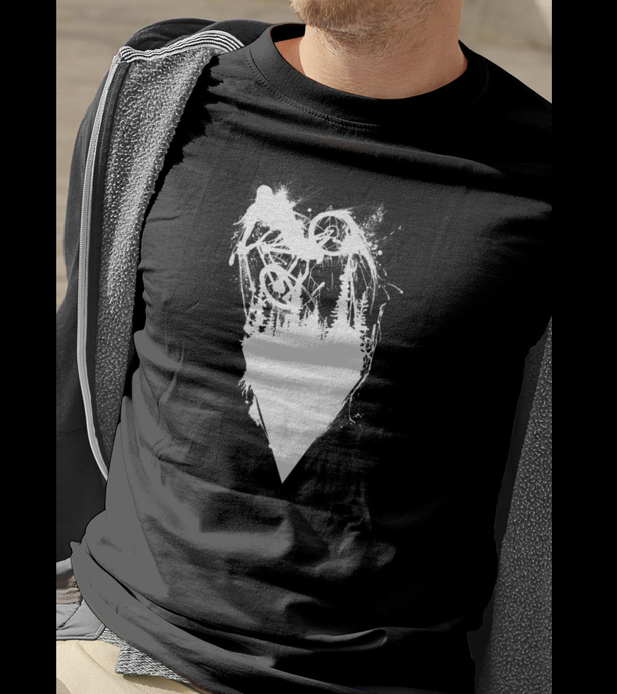 Whip Ink White BMX Forest T-Shirt