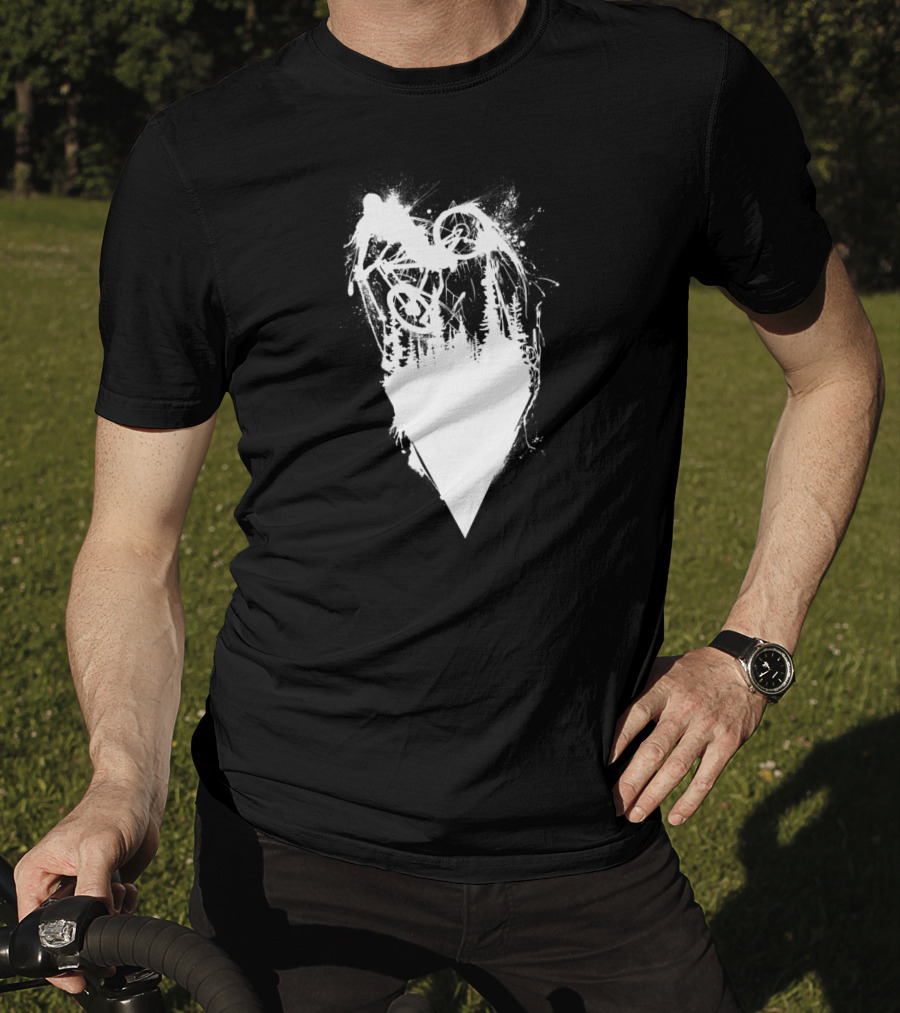 Whip Ink White BMX Forest T-Shirt