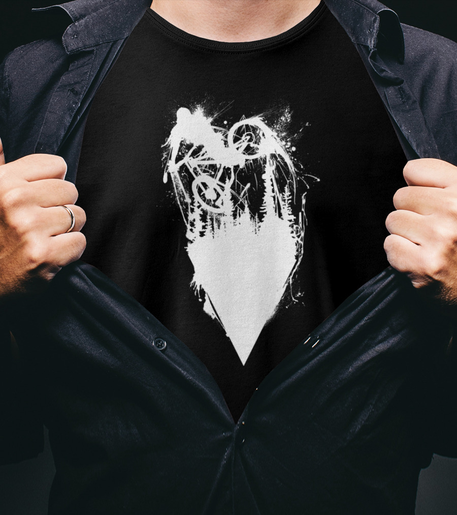 Whip Ink White BMX Forest T-Shirt