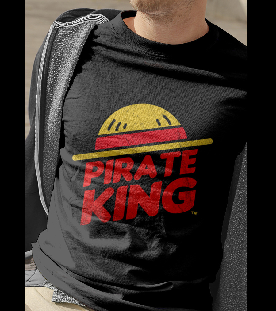 PIRATE KING Straw Hat Anime T-Shirt