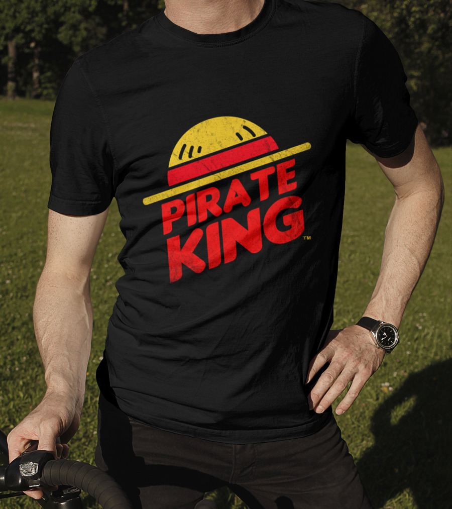 PIRATE KING Straw Hat Anime T-Shirt
