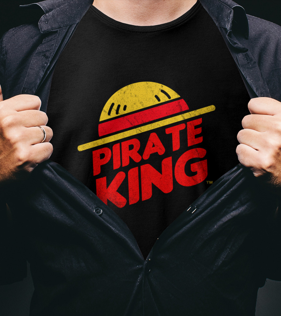 PIRATE KING Straw Hat Anime T-Shirt