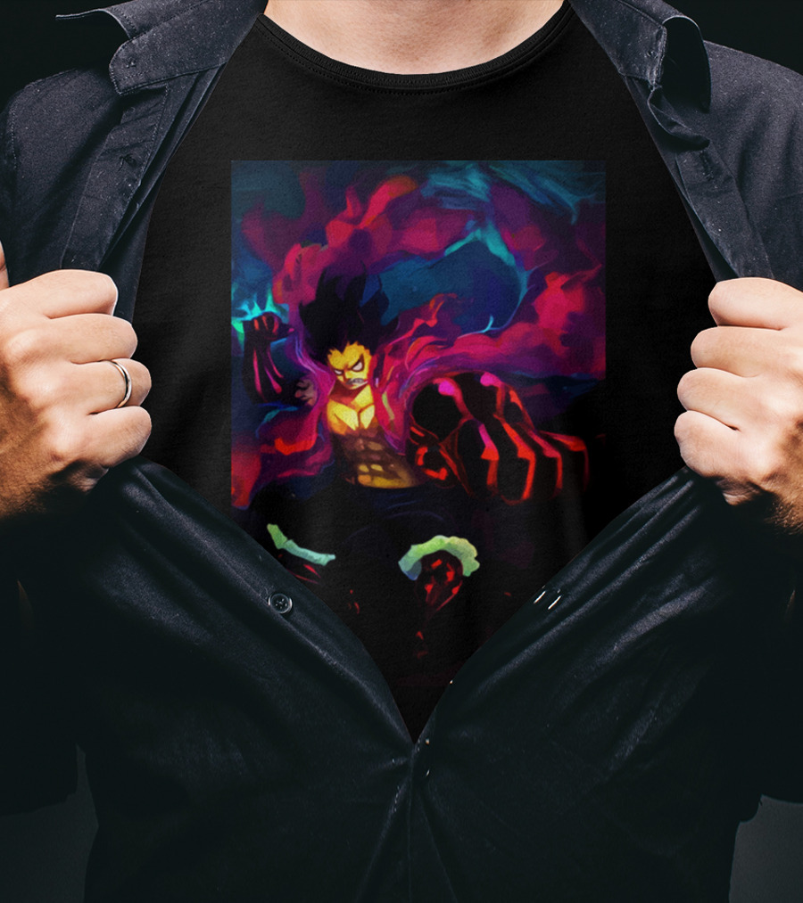 Colorful Snakeman Gear Fourth Transformation Anime T-Shirt