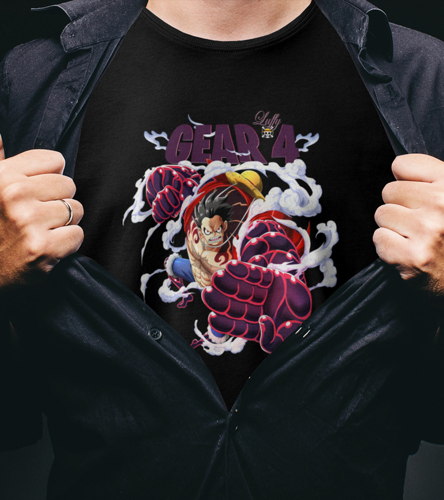 Luffy GEAR 4 Power Mode Punch T-Shirt