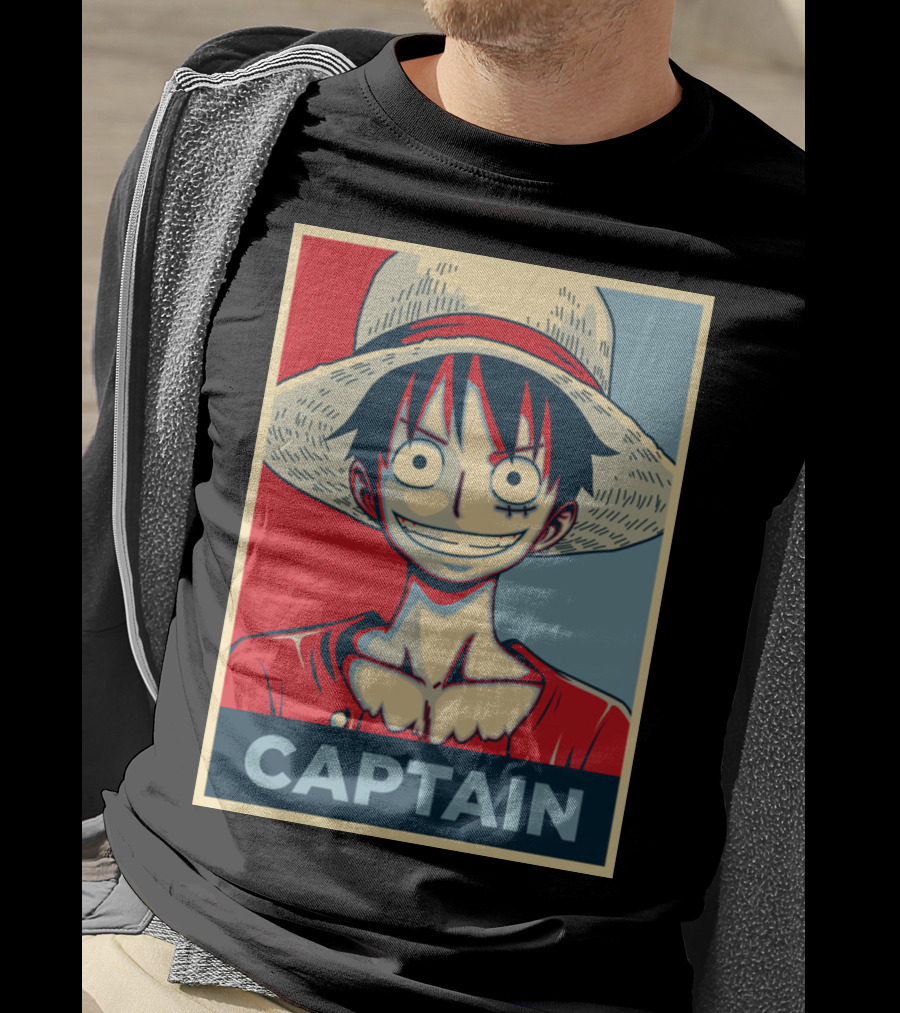 Luffy Captain Straw Hat T-Shirt