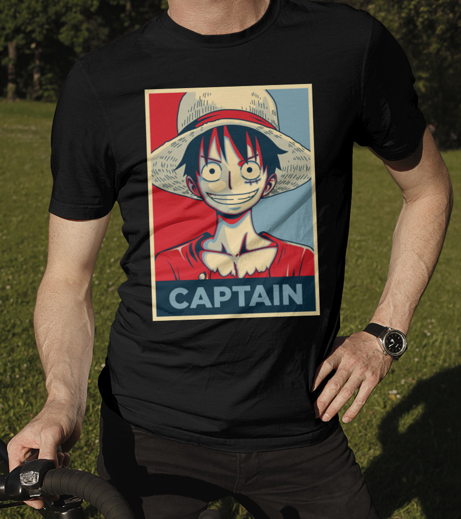 Luffy Captain Straw Hat T-Shirt