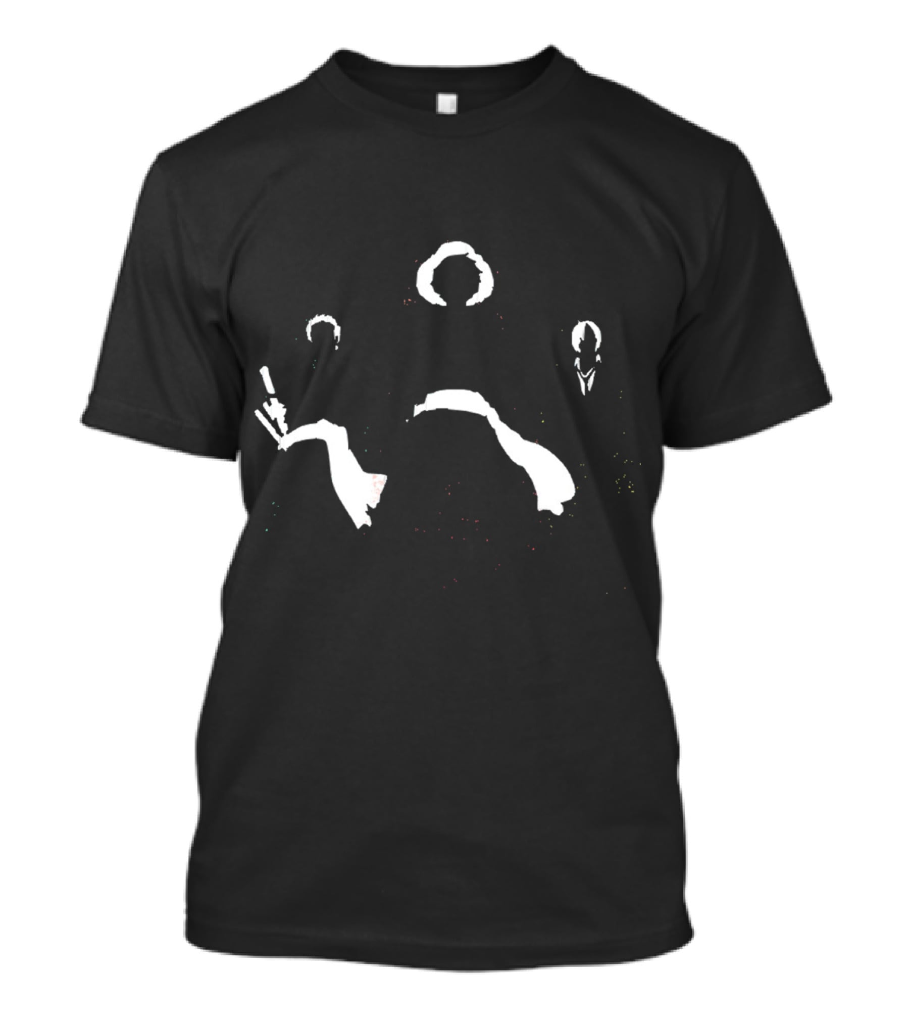 Monster Trio Silhouette Icons T-Shirt