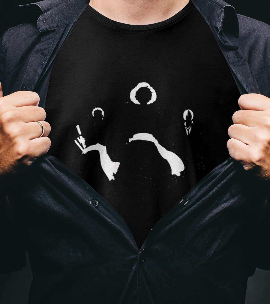 Monster Trio Silhouette Icons T-Shirt